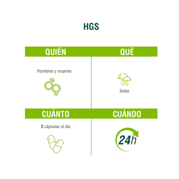 HGS 90 cápsulas | 500mg Adaptoheal® - Imagen 4