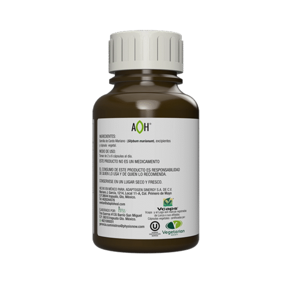 Cardo Mariano 150 cápsulas | 500mg Adaptoheal® - Imagen 3
