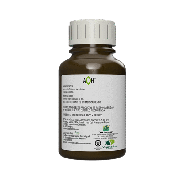 Chitosan Extracto 150 cápsulas | 500mg Adaptoheal® - Imagen 3